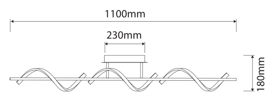 Plafonnier Bergman dimensions